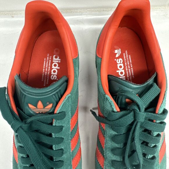 Adidas Originals Gazelle (COLL GREEN/PRELOVED RED/GUM 3) Men\'s Shoes 7.5 IG6200 main image 8